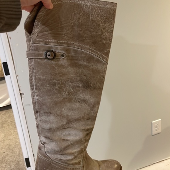 Frye-Jane tall cuff boot tan - Picture 7 of 7